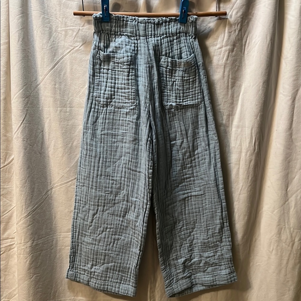 Bonton Light Blue Girl Pants